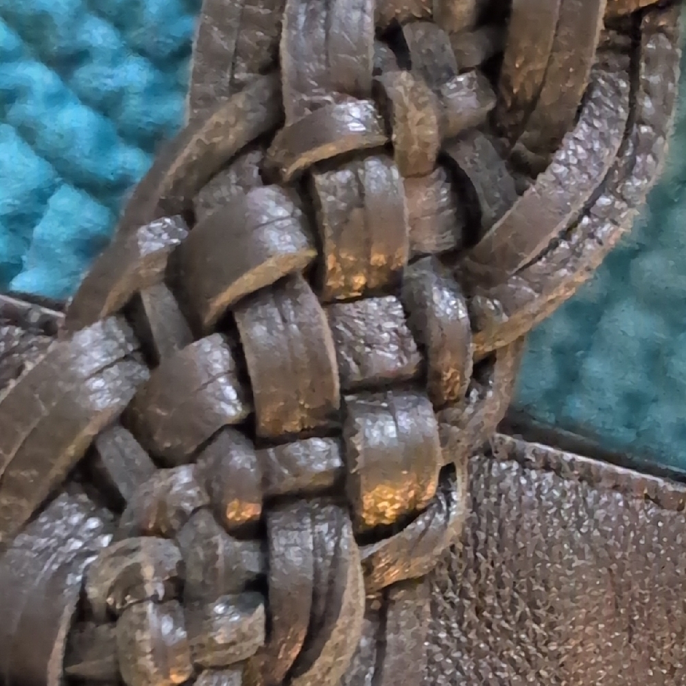 Rebecca Minkoff Black Leather Tote Handbag with Fringe - Picture 3 of 8